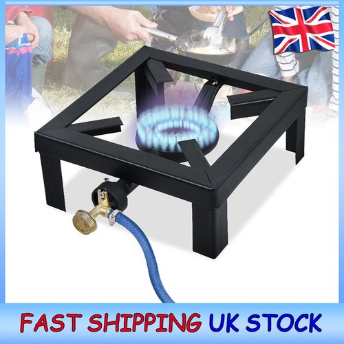 Single portable burner - portable, cast