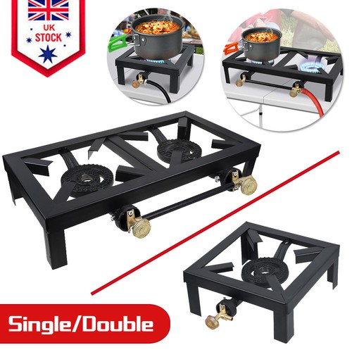 Propane stove double single - double,