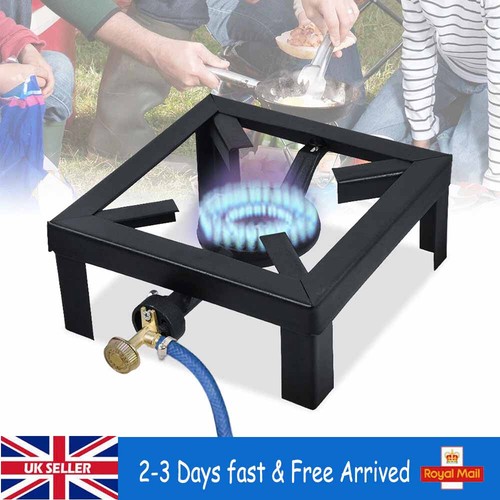 Single burner cast - burner, iron
