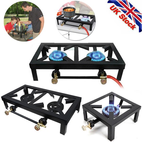 Double single burner propane - burner,