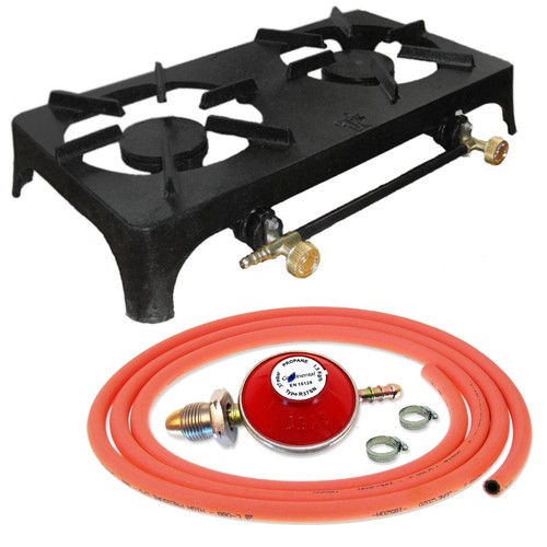 Cast iron two burner - two,