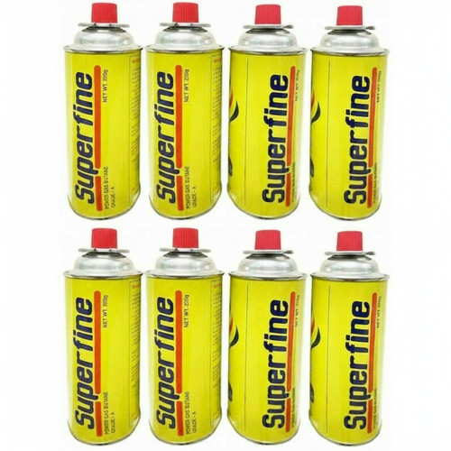 Butane gas canisters for - 8,