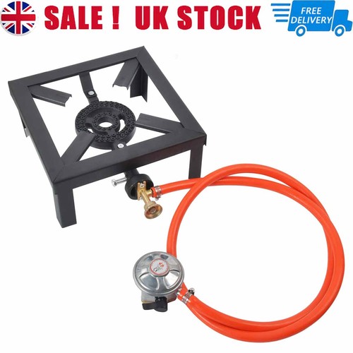 Single portable burner - portable, cast