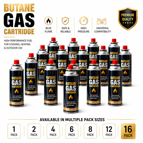 Butane gas bottles canisters - bottles,