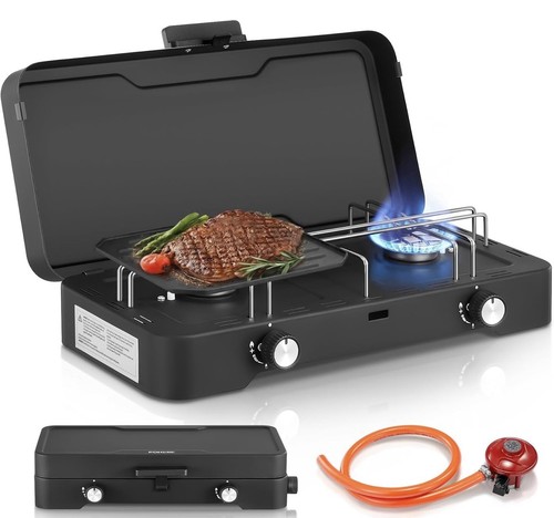 Fohere burner camping stove - fohere, 2-burner
