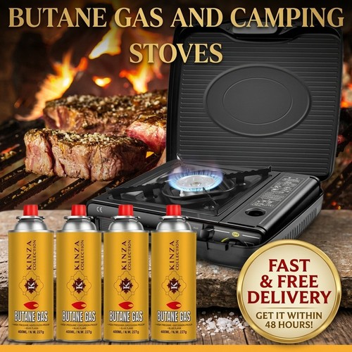 New butane gas cartridge 220g - new,