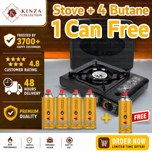 Butane gas can - gas, +