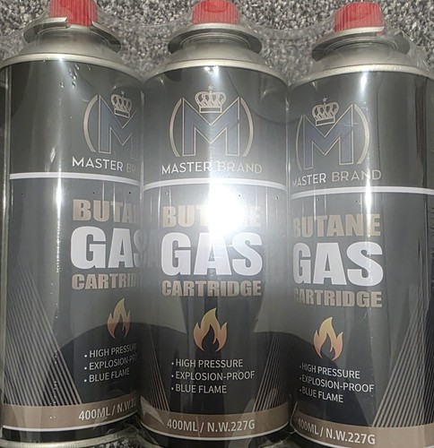 Butane gas canisters - butane,