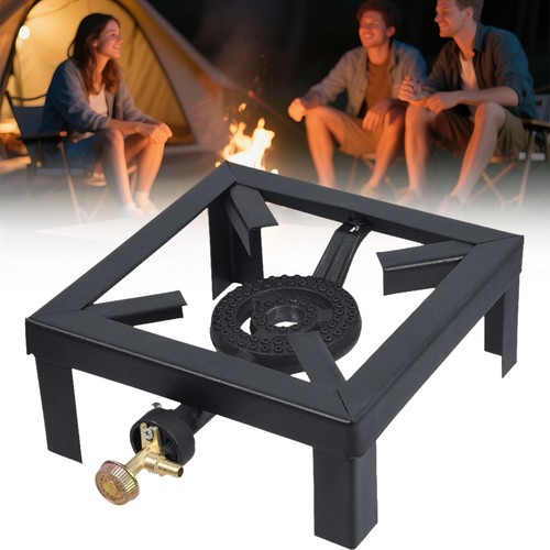 Single burner cast - burner, iron