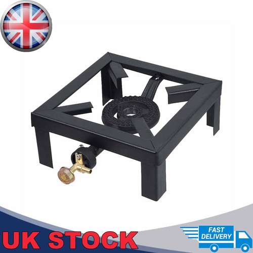 Portable single burner cast - burner,